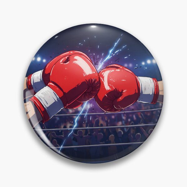 Item preview, Fight Zone: Dynamic Anime Boxing Match Illustration designed and sold by Simple_Lines2025.