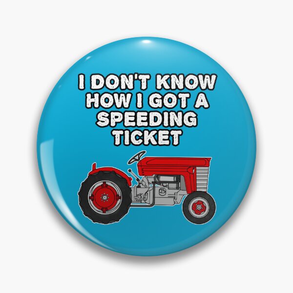 Item preview, Vintage Tractor, Speeding Ticket, Farmer Funny designed and sold by doodlerob.
