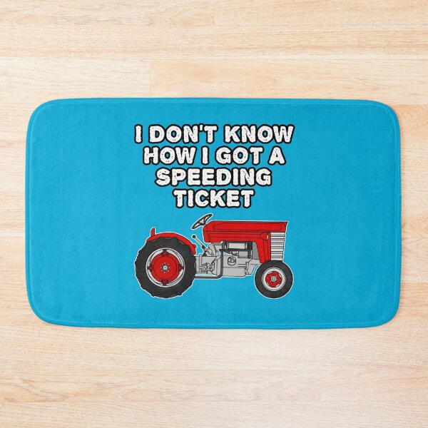 Item preview, Vintage Tractor, Speeding Ticket, Farmer Funny designed and sold by doodlerob.