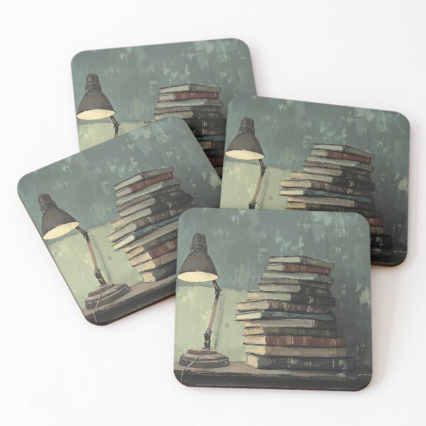 Item preview, Bookworm Art: Book Pile Reading Light designed and sold by bapupa.