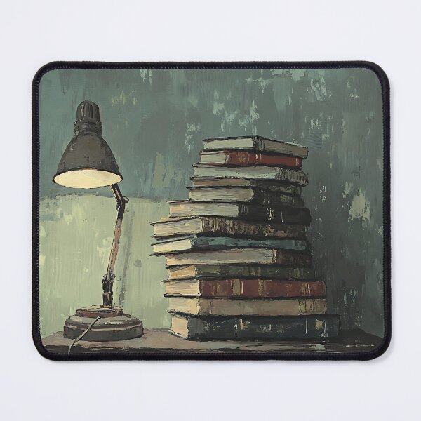 Item preview, Bookworm Art: Book Pile Reading Light designed and sold by bapupa.