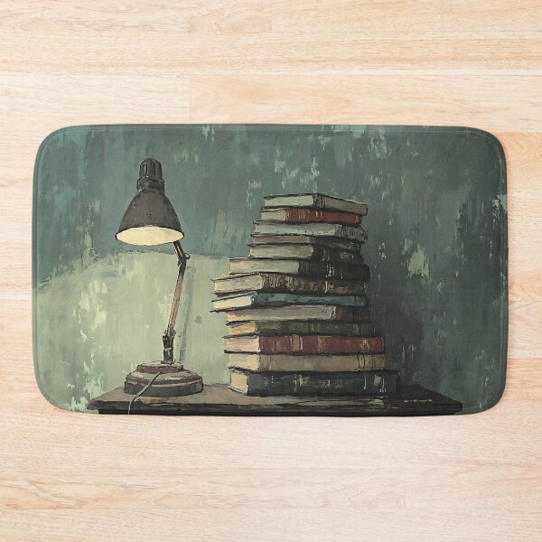 Item preview, Bookworm Art: Book Pile Reading Light designed and sold by bapupa.