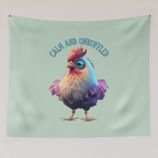 Item preview, CALM AND UNRUFFLED designed and sold by DanaTees.