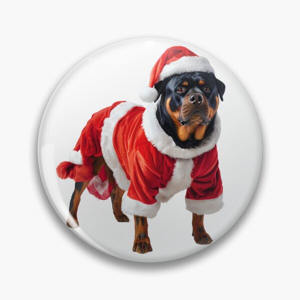 Artikelvorschau, Weihnachten Rottweiler Weihnachtsmann entworfen und verkauft von MountAshDesigns.