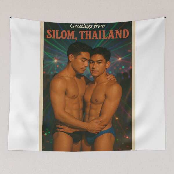Item preview, Silom Bangkok 1990s – Retro Gay Thai Nightlife Scene designed and sold by Places On Earth.