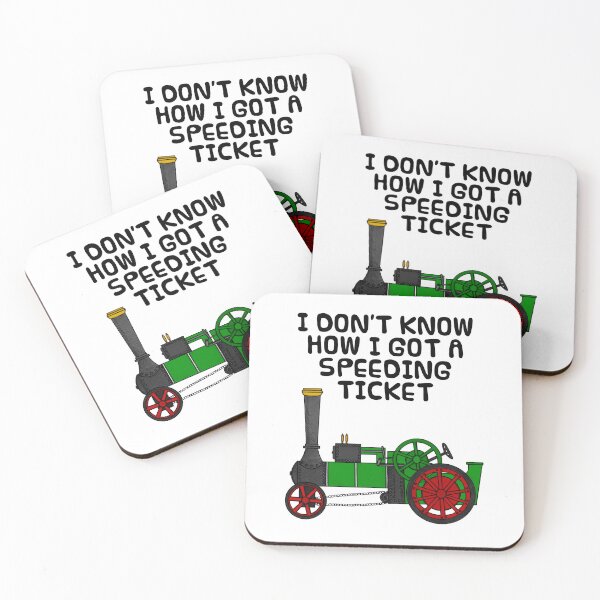 Item preview, Traction Engine Enthusiast, Speeding Ticket Funny designed and sold by doodlerob.