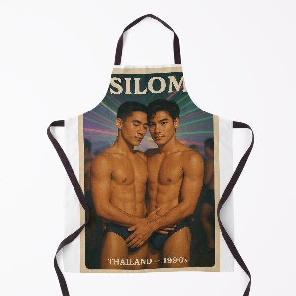 Item preview, Silom Thailand – Neon Nightlife Thai Gay Couple designed and sold by Places On Earth.