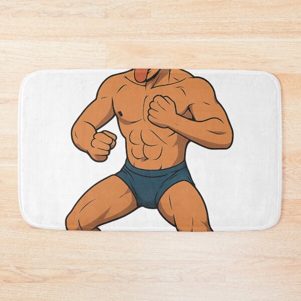 Item preview, Maori Haka Character – Fierce Tongue-Out Warrior Pose designed and sold by Places On Earth.