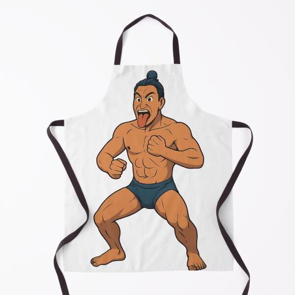 Item preview, Maori Haka Character – Fierce Tongue-Out Warrior Pose designed and sold by Places On Earth.