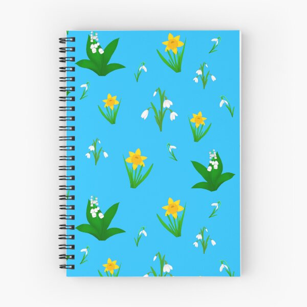 Item preview, Spring Blossom Floral Pattern – Daffodil, Snowdrop & Lily of the Valley Design designed and sold by Maya Draws Magic.