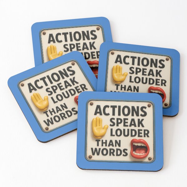 Item preview, Actions speak louder than words – Inspiring Art designed and sold by Girih.