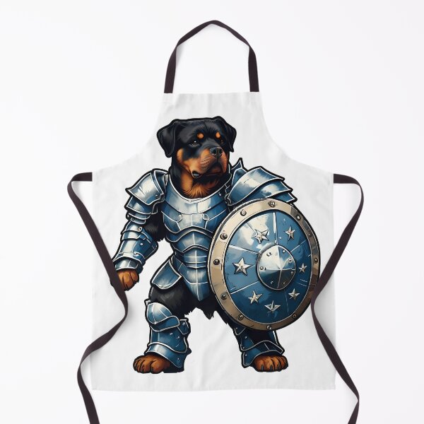 Item preview, Rottweiler Knight in Shiny Armour designed and sold by MountAshDesigns.