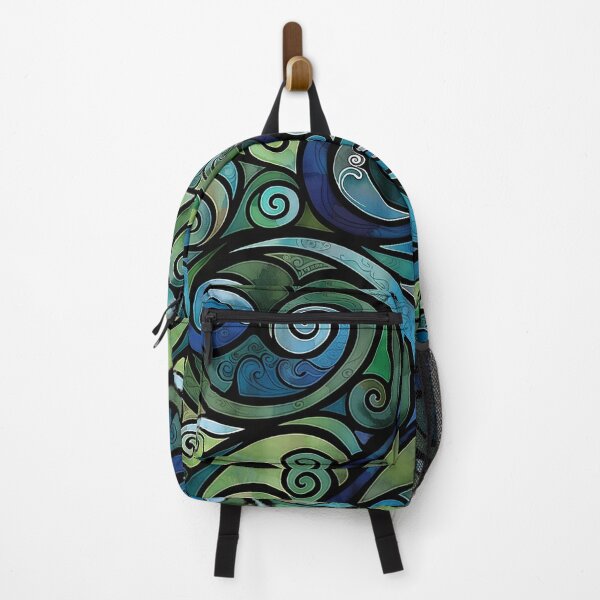 Item preview, New Zealand Paua Māori Pattern Koru Design 366 designed and sold by GrinGalore.