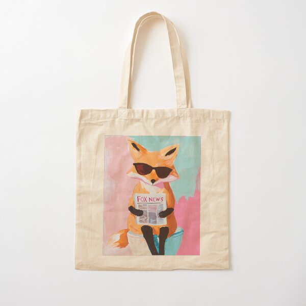 Item preview, Reading Fox on Toilet – Funny Retro Animal Bathroom Wall Art designed and sold by UtArt.