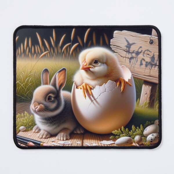 Item preview, Baby Bunny and Hatching Chick designed and sold by M-Y-A-R-T-.
