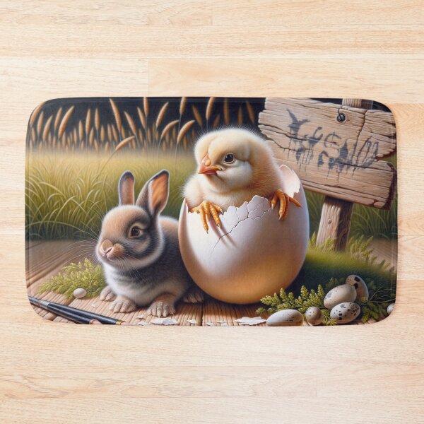 Item preview, Baby Bunny and Hatching Chick designed and sold by M-Y-A-R-T-.