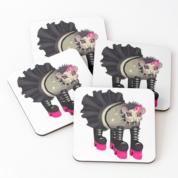 Item preview, Rata con grandes botas góticas designed and sold by Kelza Pilkington.