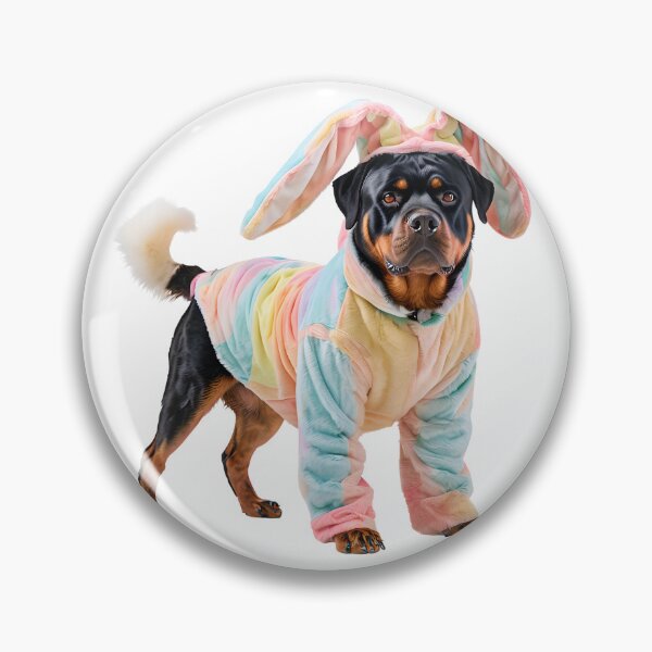 Artikelvorschau, Osterhase Rottweiler entworfen und verkauft von MountAshDesigns.