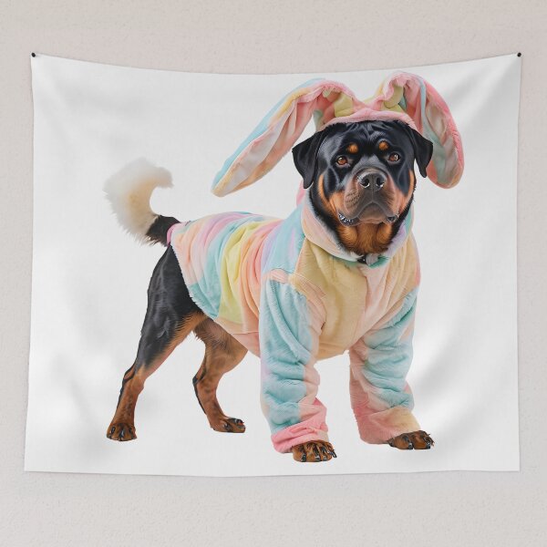 Artikelvorschau, Osterhase Rottweiler entworfen und verkauft von MountAshDesigns.