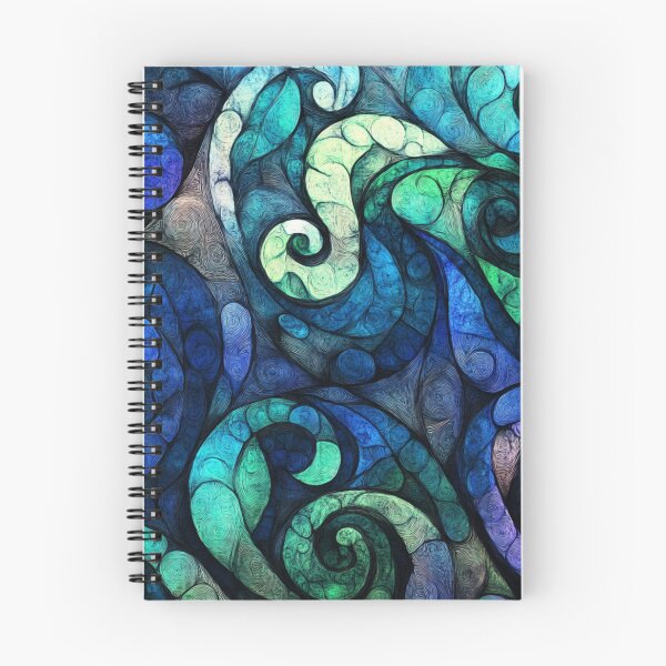 Item preview, New Zealand Paua Māori Pattern Koru Design 369 designed and sold by GrinGalore.