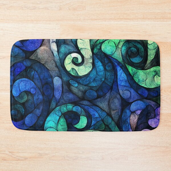 Item preview, New Zealand Paua Māori Pattern Koru Design 369 designed and sold by GrinGalore.