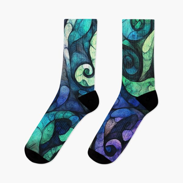 Item preview, New Zealand Paua Māori Pattern Koru Design 369 designed and sold by GrinGalore.