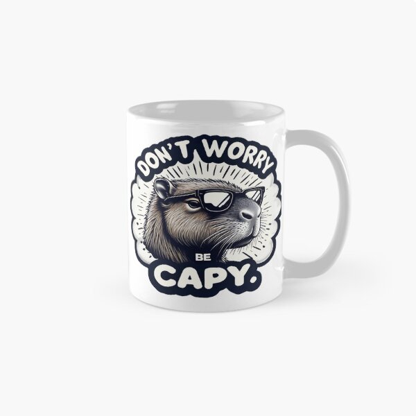 Item preview, Don't Worry Be Capy Cool Capybara designed and sold by AlphaTeez.