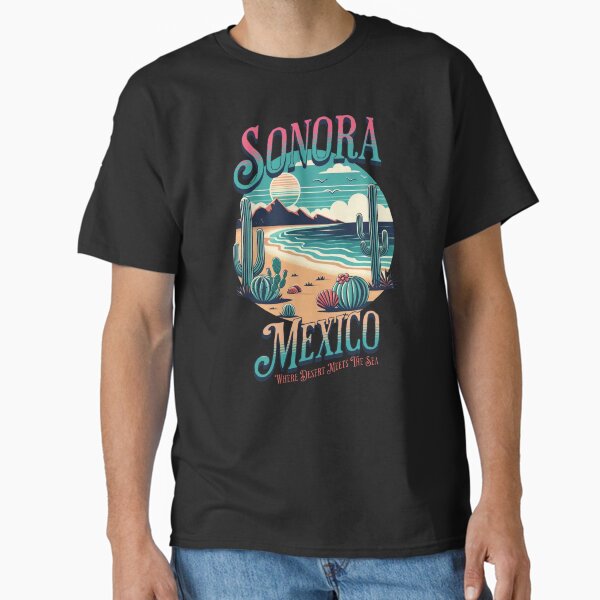 Item preview, Sonora Mexico Where Desert Meets The Sea Vintage Style designed and sold by DarekShop.