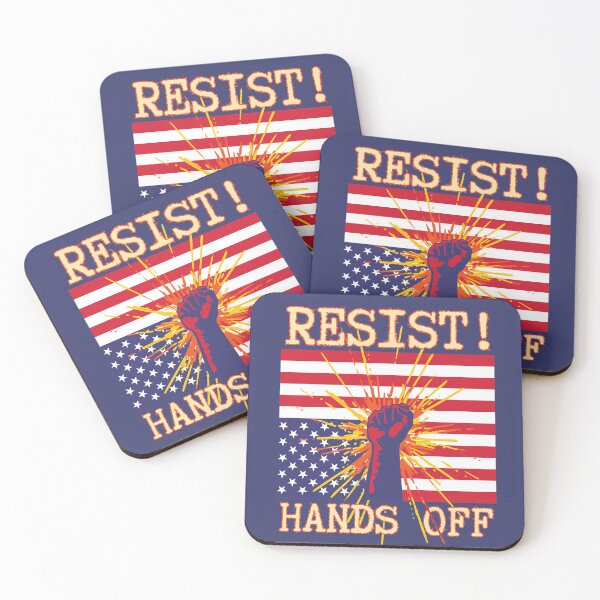 Item preview, Hands Off Protest  designed and sold by Pishpunta.