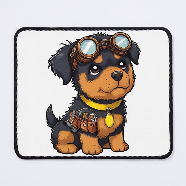 Item preview, SteamPunk Rottweiler Puppy designed and sold by MountAshDesigns.