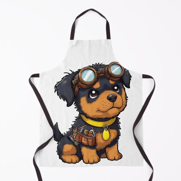 Item preview, SteamPunk Rottweiler Puppy designed and sold by MountAshDesigns.
