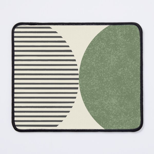 Item preview, Half Circle Stripes - Green Black designed and sold by moonlightprint.