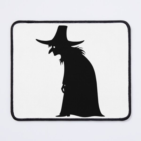 Item preview, Mysterious Witch Baba Yaga Silhouette - Slavic Baba Jaga Witch Folklore Art designed and sold by SlavicFolk.