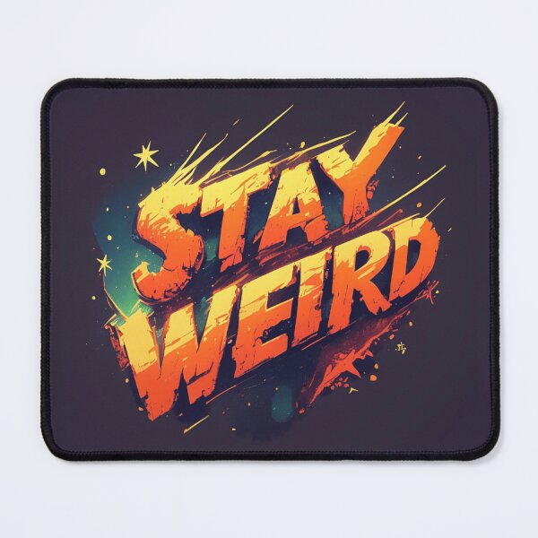 Item preview, Stay weird designed and sold by MendaciousMina.