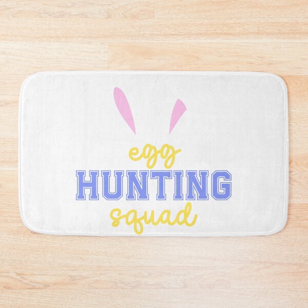 Item preview, Easter Egg Hunting Squad Sticker with Bunny Ears and Retro Font designed and sold by BubiStudio.