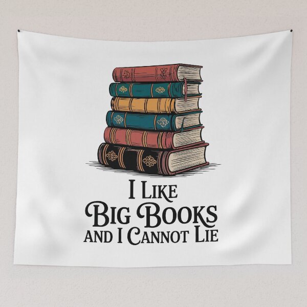 Item preview, I Like Big Books And I Cannot Lie designed and sold by Angry Swan Designs.