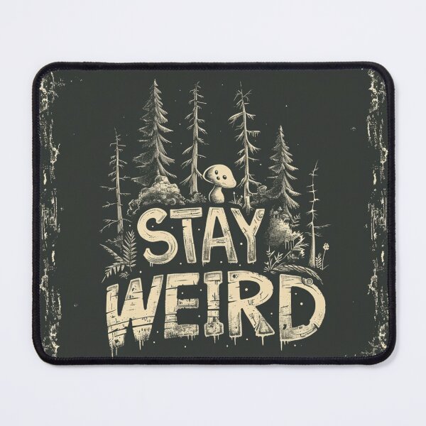 Item preview, Stay weird designed and sold by MendaciousMina.
