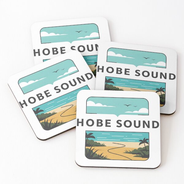 Item preview, Hobe Sound | Scenic and Serene Coastal-Inspired Graphic designed and sold by Tw1nsAIArt.
