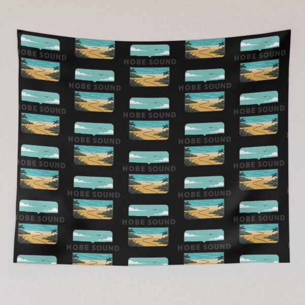 Item preview, Hobe Sound | Scenic and Serene Coastal-Inspired Graphic designed and sold by Tw1nsAIArt.