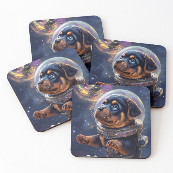 Item preview, Space puppy Rottweiler  designed and sold by MountAshDesigns.