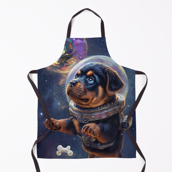 Item preview, Space puppy Rottweiler designed and sold by MountAshDesigns.