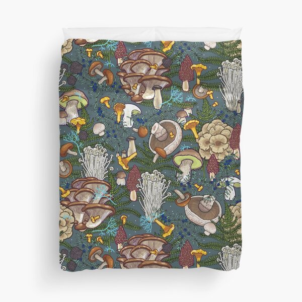 Item preview, mushroom forest designed and sold by smalldrawing.