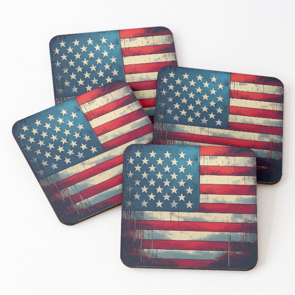 Item preview, USA flag art designed and sold by Andre Faubert.