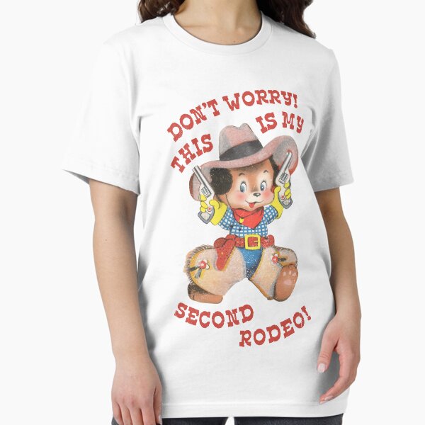 Item preview, MY SECOND RODEO | cute funny vintage cowboy dog design designed and sold by deadfancy.