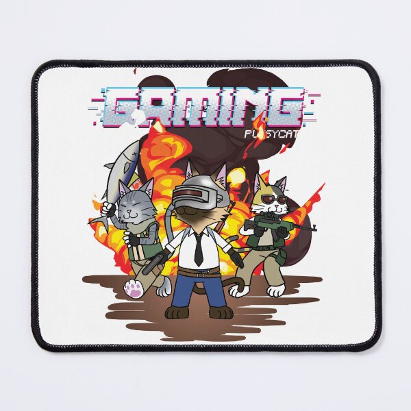 Item preview, Gaming Pussycat PUBG designed and sold by Maewhaw-digital art.