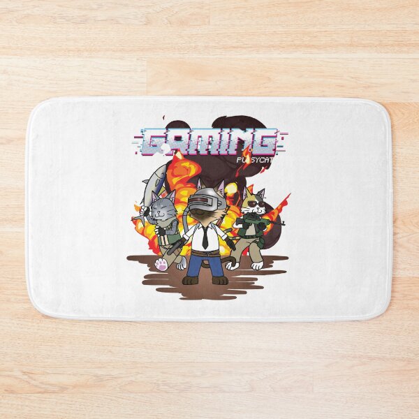 Item preview, Gaming Pussycat PUBG designed and sold by Maewhaw-digital art.