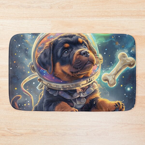 Item preview, Puppy Rottweiler Floating in Space designed and sold by MountAshDesigns.