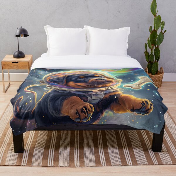 Item preview, Puppy Rottweiler Floating in Space designed and sold by MountAshDesigns.