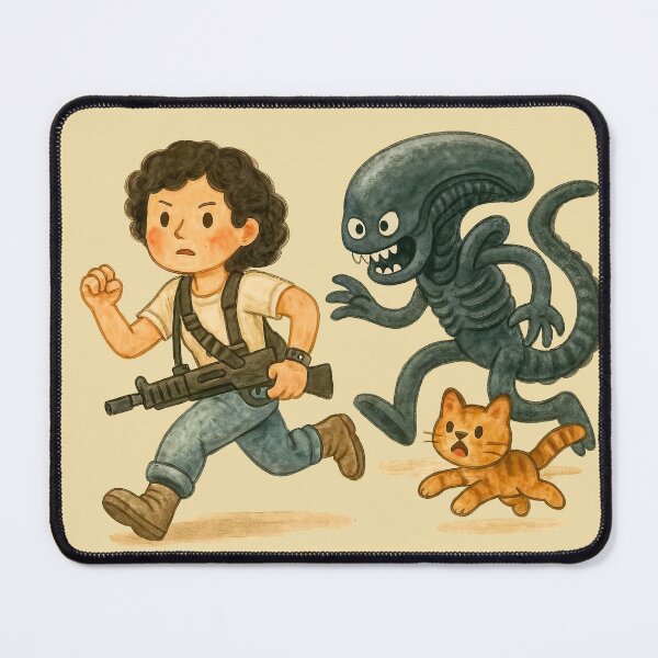 Item preview, Ripley Playing Tag With Xeno designed and sold by brunoevt.