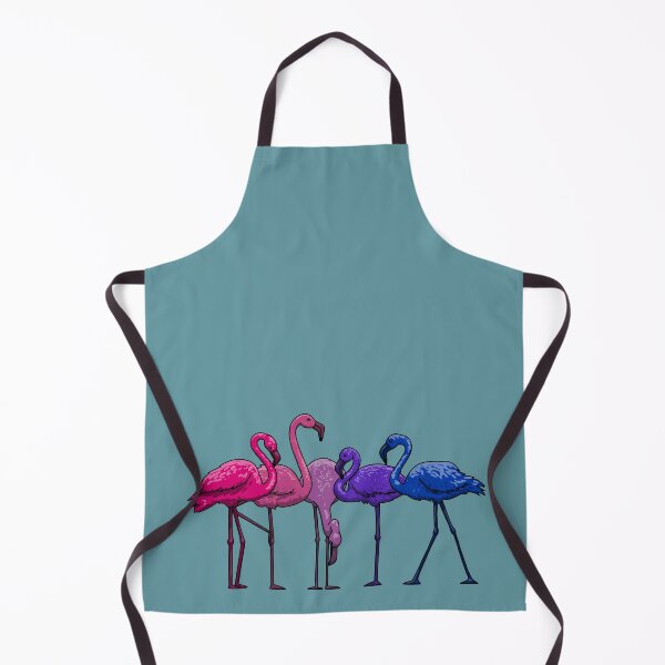 Item preview, Bi Flamingoes designed and sold by Art by Veya.